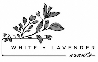 WHITE LAVENDER EVENTS logo