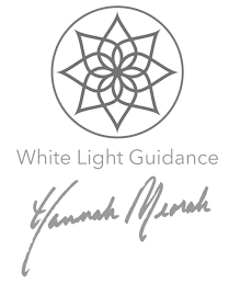 WHITE LIGHT GUIDANCE HANNAH MEORAH logo
