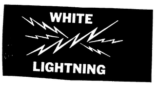 WHITE LIGHTNING logo