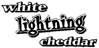 WHITE LIGHTNING CHEDDAR logo