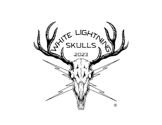 WHITE LIGHTNING SKULLS 2023 logo