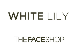 WHITE LILY THEFACESHOP logo