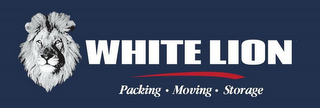 WHITE LION PACKING · MOVING · STORAGE logo