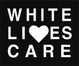 WHITE LIVES CARE logo