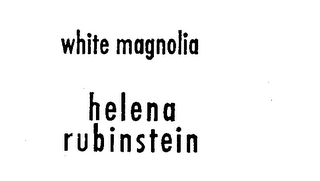 WHITE MAGNOLIA HELENA RUBINSTEIN logo