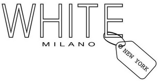 WHITE MILANO NEW YORK logo