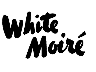 WHITE MOIRE logo