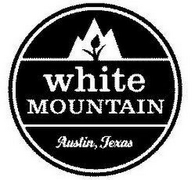 WHITE MOUNTAIN AUSTIN, TEXAS logo