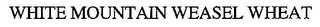 WHITE MOUNTAIN WEASEL WHEAT logo