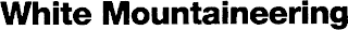 WHITE MOUNTAINEERING logo