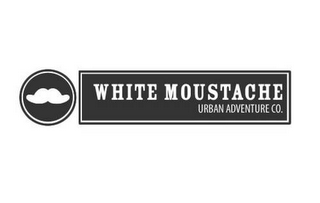 WHITE MOUSTACHE URBAN ADVENTURE CO. logo