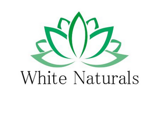 WHITE NATURALS logo