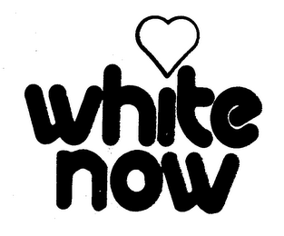 WHITE NOW logo