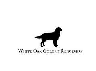 WHITE OAK GOLDEN RETRIEVERS logo
