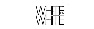 WHITE ON WHITE logo