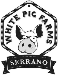 WHITE PIG FARMS SERRANO logo