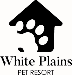 WHITE PLAINS PET RESORT logo