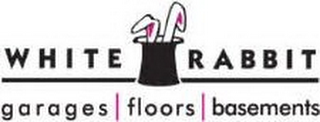 WHITE RABBIT GARAGES FLOORS BASEMENTS logo