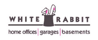 WHITE RABBIT HOME OFFICE | GARAGES | BASEMENTS logo