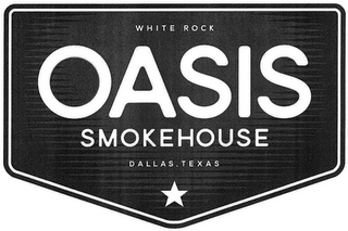 WHITE ROCK OASIS SMOKEHOUSE DALLAS TEXAS logo