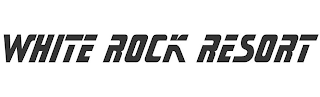 WHITE ROCK RESORT logo