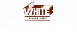 WHITE R·O·O·F·I·N·G logo