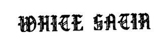 WHITE SATIN logo