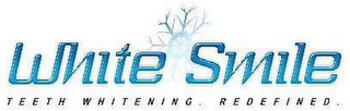 WHITE SMILE TEETH WHITENING. REDEFINED. logo