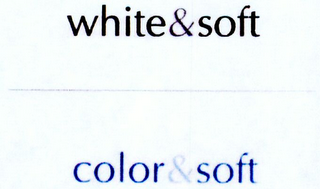 WHITE & SOFT COLOR & SOFT logo