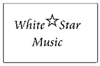 WHITE STAR MUSIC logo