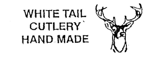 WHITE TAIL CUTLERY HAND MADE logo