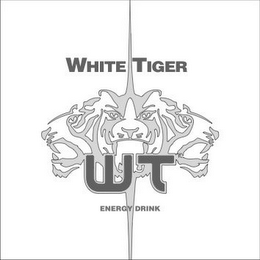 WHITE TIGER WT ENERGY DRINK logo