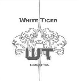 WHITE TIGER WT ENERGY DRINK logo