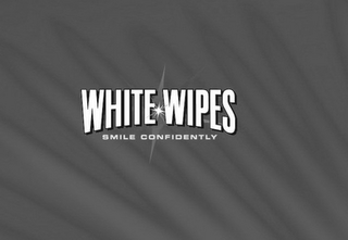 WHITE WIPES SMILE CONFIDENTLY logo