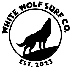 WHITE WOLF SURF CO. EST. 2023 logo