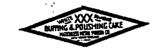 WHITE XXX DIAMOND BUFFING AND POLISHING CAKE MATCHLESS METAL POLISH CO. NEW YORK-CHICAGO logo