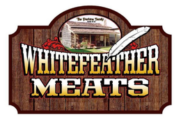 WHITEFEATHER MEATS THE PERKINS FAMILY ACTS 4:12 logo