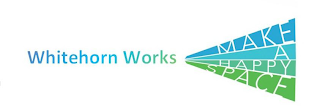 WHITEHORN WORKS MAKE A HAPPY SPACE logo