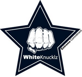 WHITEKNUCKLZ EXTREME COMMITMENT logo