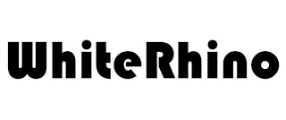 WHITERHINO logo