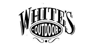 WHITE'S OUTDOOR logo