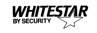 WHITESTAR BY SECURITY logo