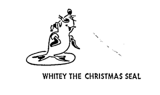 WHITEY THE CHRISTMAS SEAL logo