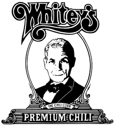WHITEY'S THE CHILI CZAR PREMIUM CHILI logo