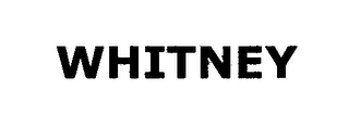 WHITNEY logo