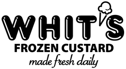 WHIT'S FROZEN CUSTARD MADE FRESH DAILY logo