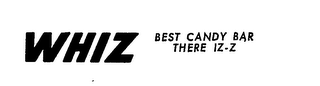 WHIZ BEST CANDY BAR THERE IZ-Z logo
