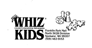 WHIZ KIDS CHILDREN'S EDUCATIONAL TOYS & BOOKS logo
