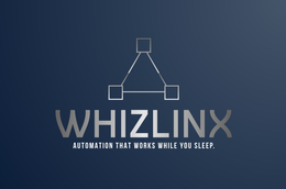 WHIZLINX AUTOMATION THAT WORKS WHILE YOU SLEEP. logo