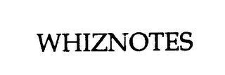WHIZNOTES logo